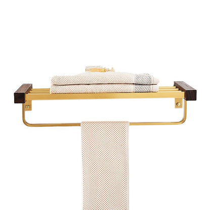 Rynx | Modern Gold Bathroom Accessory Set Bathroom Shelf Paper Holder Bathroom Accessory Set