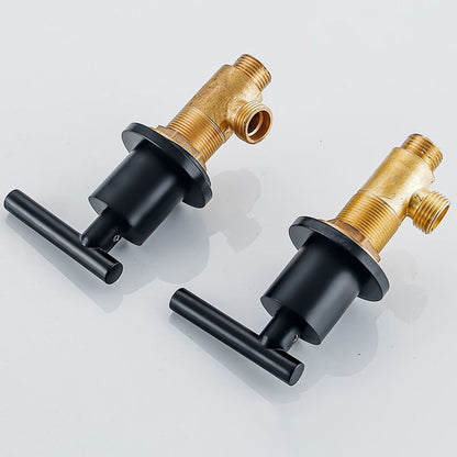 Rynx | Modern 2-Handle Bathroom Sink Faucet 3-Hole Widespread Bathroom Faucet