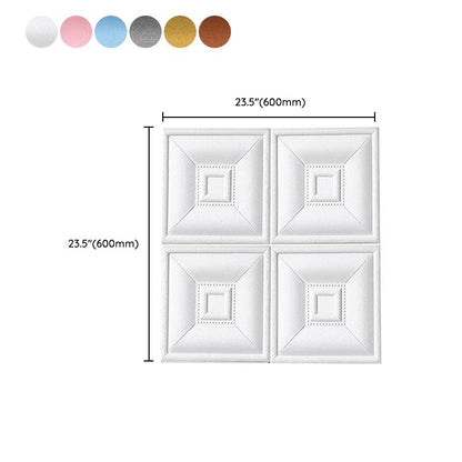 Rynx | Beautiful Style Wall Panel 3D Print Bathroom Living Room Wall Panels with Padding