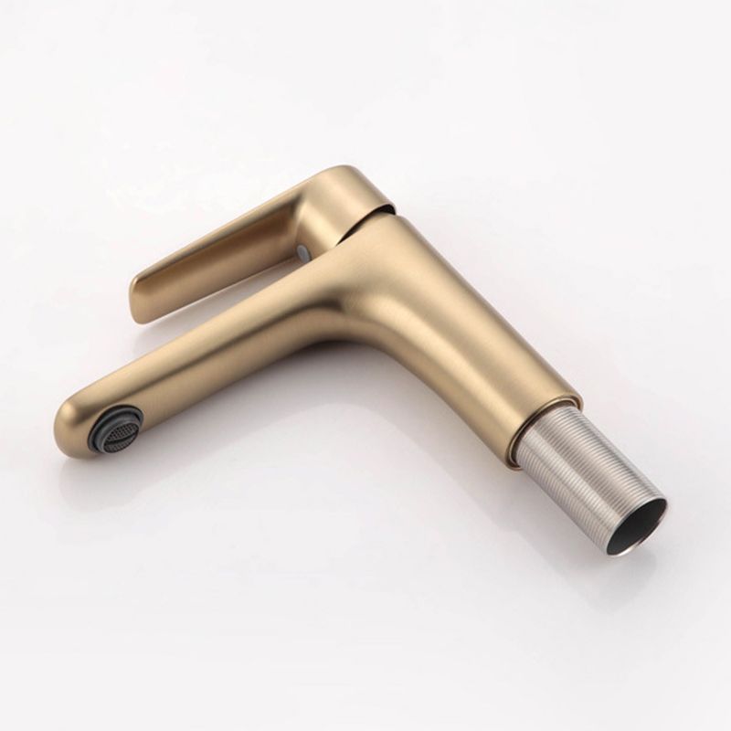 Rynx | Light Luxury Sink Faucet with Lever Handle Single Hole Bathroom Faucet
