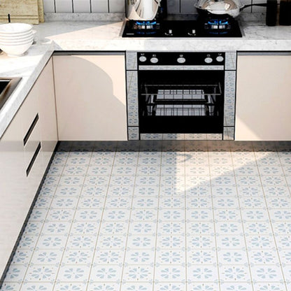 Rynx | Bathroom 3.5 mm vinyl floor square peel and stick PVC floor