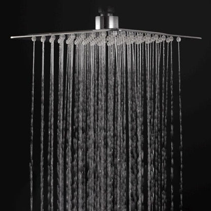 Rynx | Metal Fixed Shower Head Modern Bathroom Ceiling Mount Shower Head