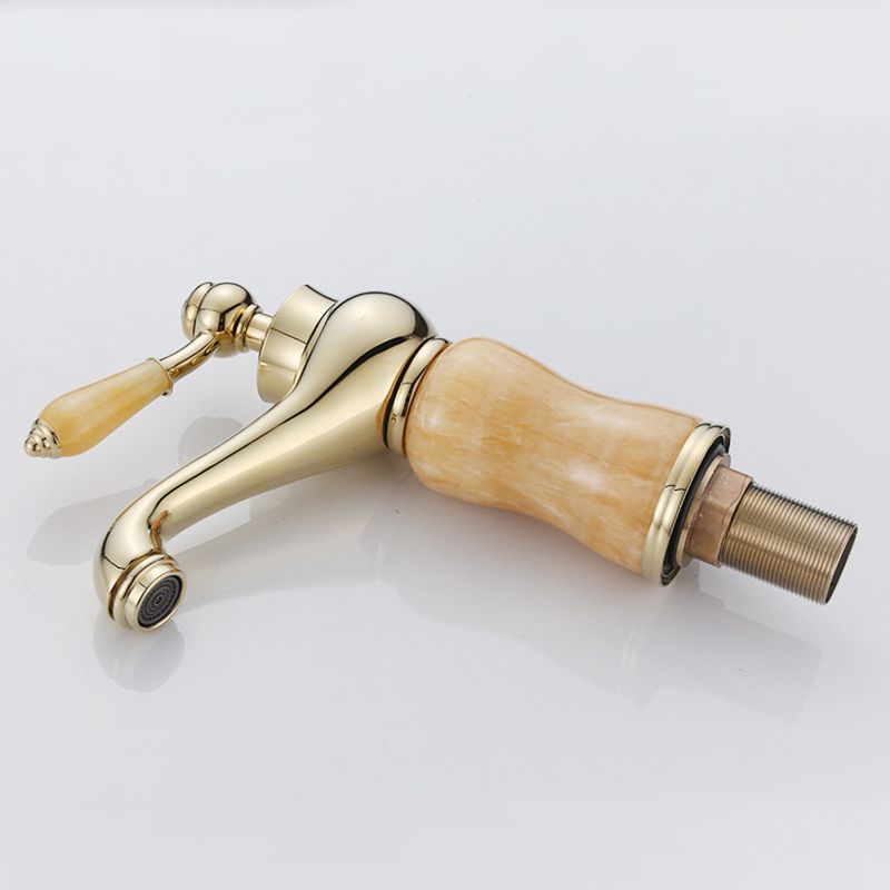Rynx | Luxury Vessel Faucet Brass Lever Handles Low Arc Sink Faucet