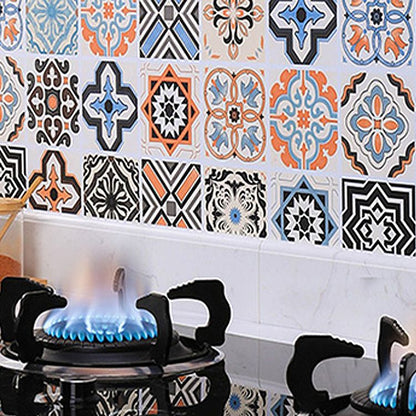 Rynx | Grid Mosaic Peel & Stick Tile Waterproof Kitchen Wallpaper