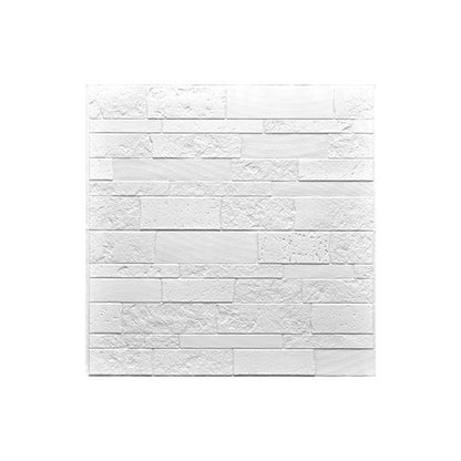 Rynx | Industrial 3D Brick Wall Plank Bathroom Living Room Wall Panel Set of 10