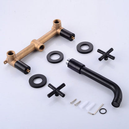 Rynx | Modern Wall-Mounted Faucet Bathroom Lever Bathtub Faucet