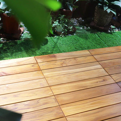Rynx | Connected outdoor floor tiles wooden planks