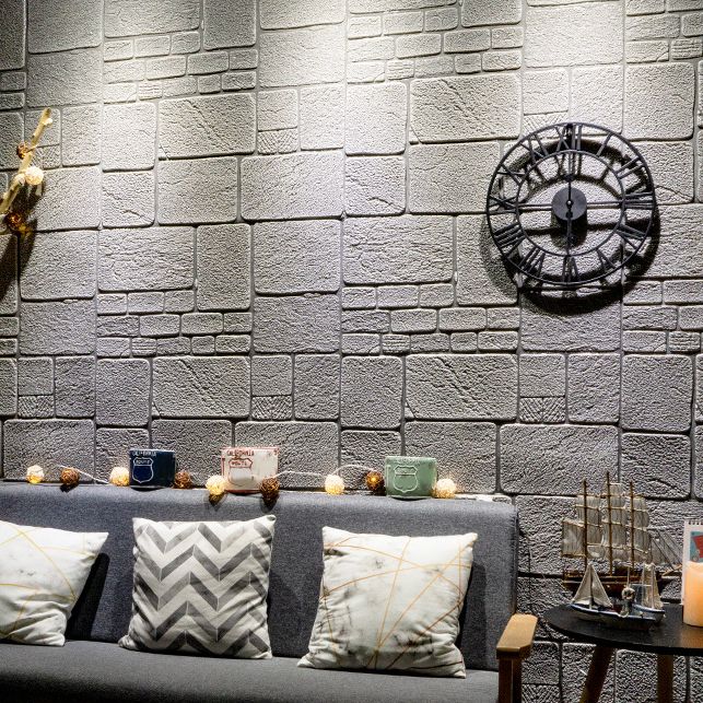 Rynx | Modern Wall Covering 3D Brick Peel and Stick Waterproof Wall Covering
