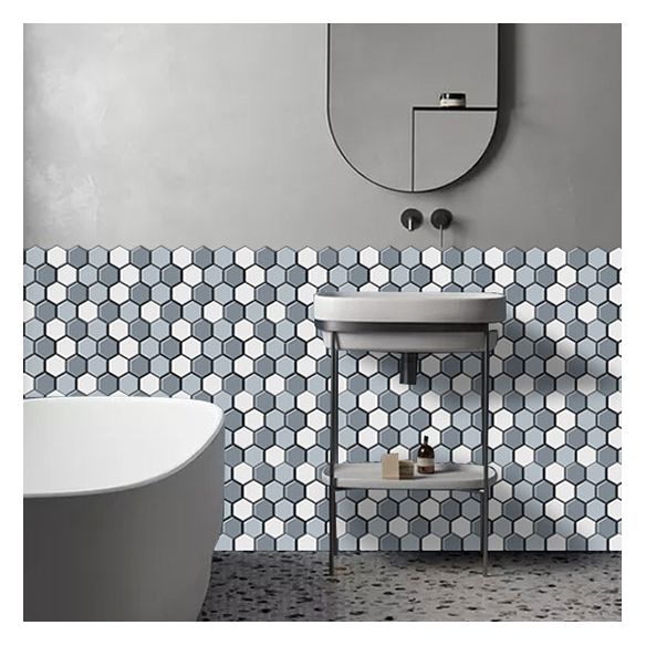 Rynx | 3D Wall Panel Modern Minimalistic Home Living Room Bathroom Panel Wall (5-Pack)