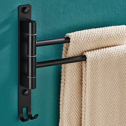 Rynx | 2-Piece Stainless Steel Towel Bar Modern 13.6" B Bathroom Accessory Set