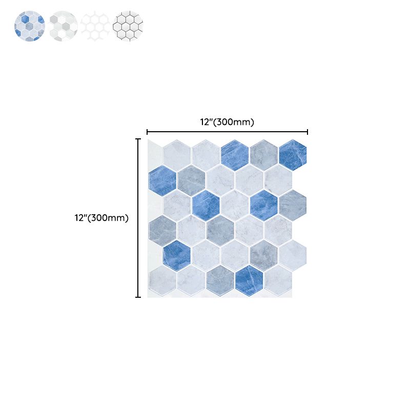 Rynx | Square Peel and Stick Back Wall Modern Plastic Peel and Stick Back Wall