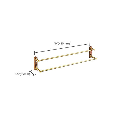 Rynx | Modern Gold Bathroom Accessory Set Bathroom Shelf Paper Holder Bathroom Accessory Set