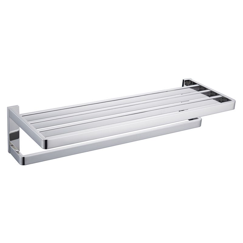 Rynx | 5-piece modern bathroom accessories as a single item or in a set Polished chrome bathroom set