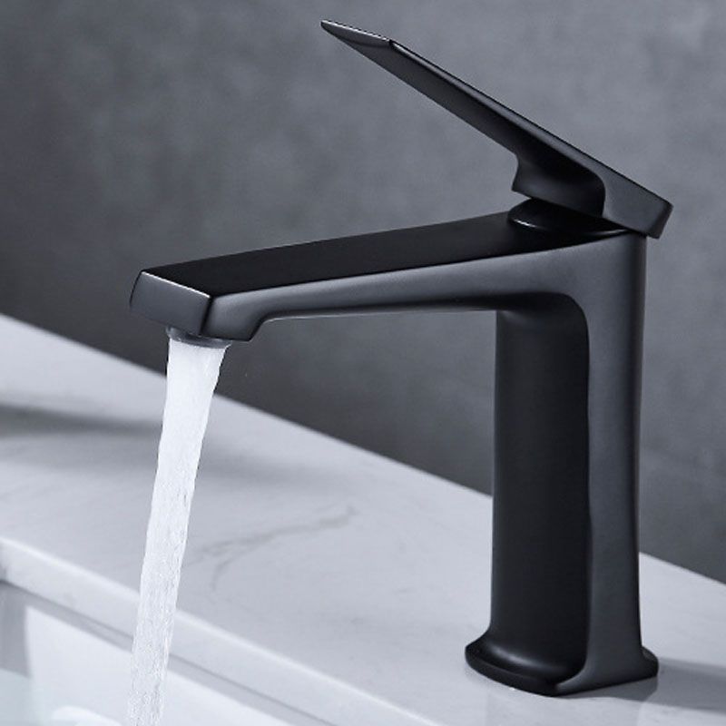 Rynx | Modern Basin Mixer Lever Handle Copper Low Arc Basin Mixer