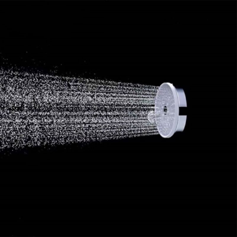 Rynx | Matt Black Hand Shower Modern 3-Stream Round Wall Mounted Hand Shower