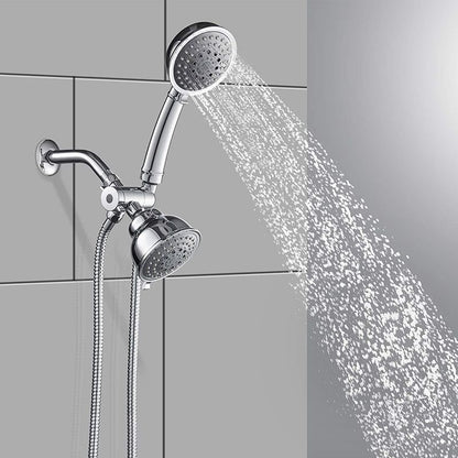 Rynx | Traditional Dual Shower Heads Home Metal Round Shape Dual Shower