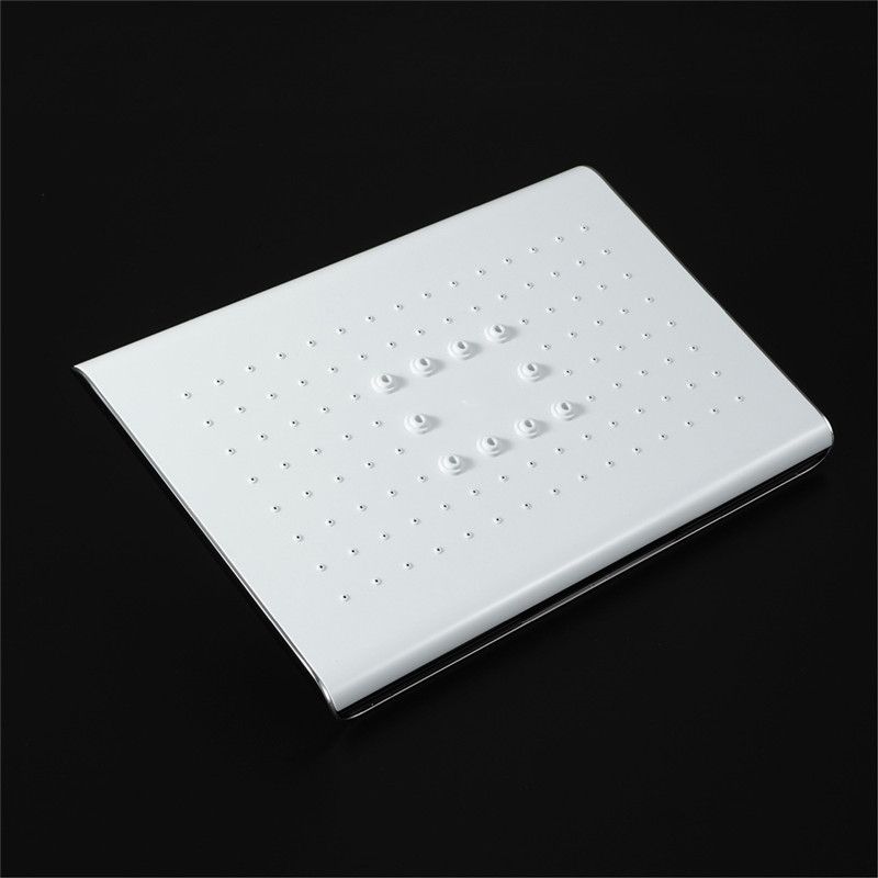 Rynx | Rectangular Fixed Shower Head Traditional Ceiling Mounted Shower Head