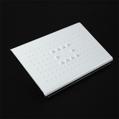 Rynx | Rectangular Fixed Shower Head Traditional Ceiling Mounted Shower Head