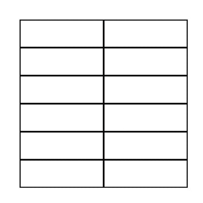 Rynx | Tile Stripping & Sticking Rectangle White Plastic Waterproof Tile Stripping & Sticking for Shower 10-Pack