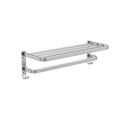 Rynx | 7-piece Bathroom Accessory Set Modern Aluminum Bathroom Set in Silver