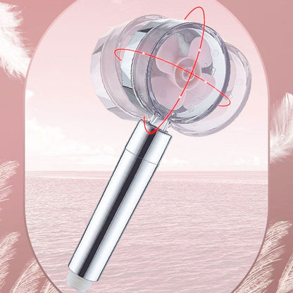 Rynx | Contemporary Shower Head Combination Handheld Shower Plastic Wall Mounted Silver Shower Head