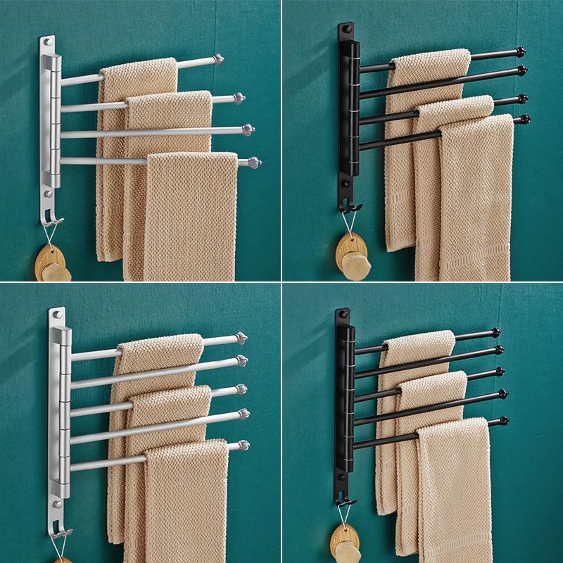 Rynx | 2-Piece Stainless Steel Towel Bar Modern 13.6" B Bathroom Accessory Set