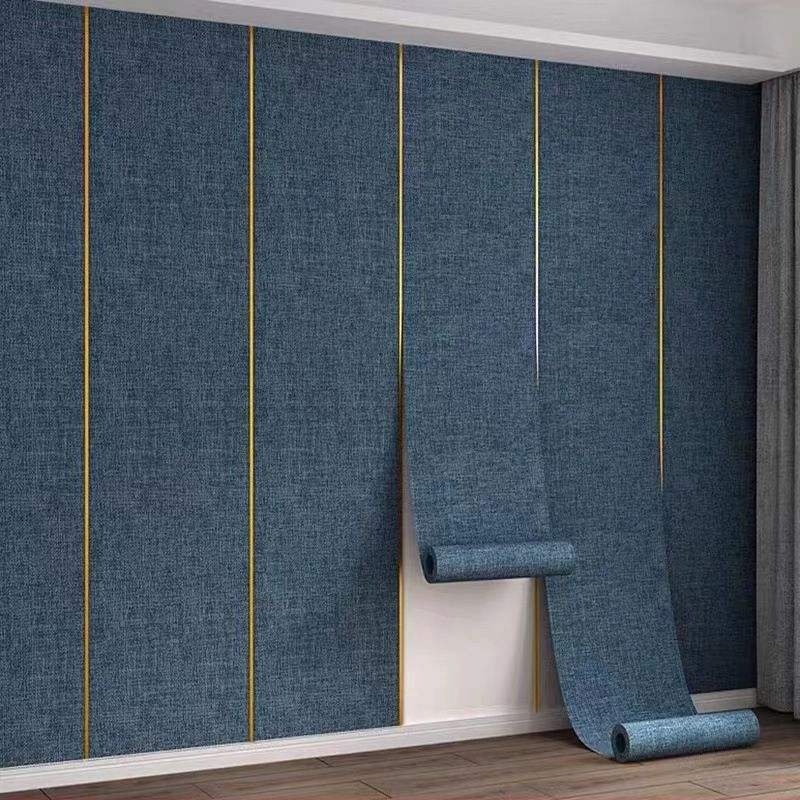 Rynx | Modern Style Linen Wall Panel Living Room Removable Wall Covering