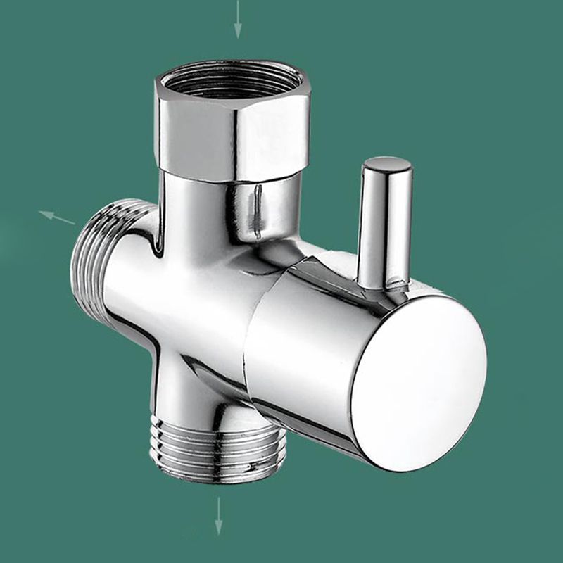 Rynx | Modern Showerhead Combination Double Showerhead Polished Stainless Steel Wall Mounted Showerhead