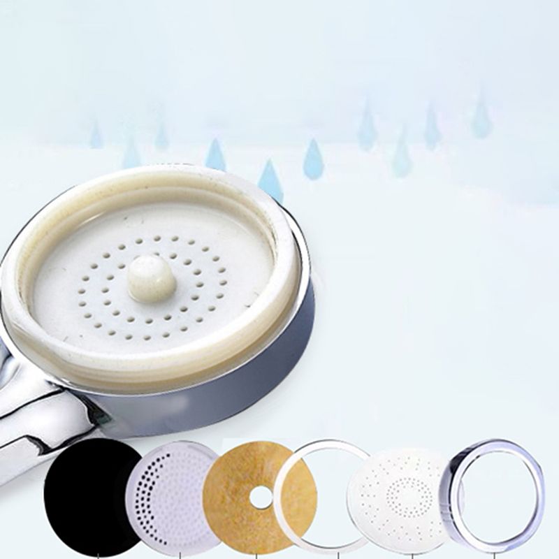 Rynx | Modern hand shower head 5 spray patterns Chrome Round Wall mounted shower head