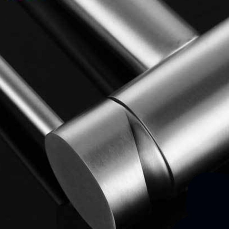 Rynx | Modern Silver Bathroom Faucet Single Handle Bathroom Tap with Lever Handle