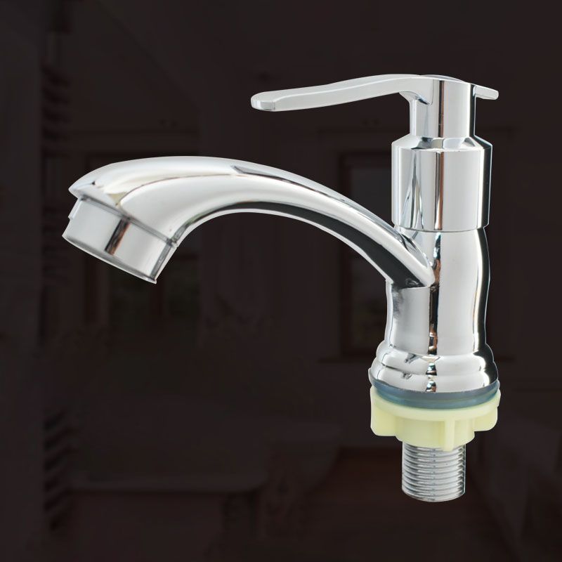 Rynx | Modern Bathroom Faucet Chrome Knob Handle with Water Hose Basin Faucet