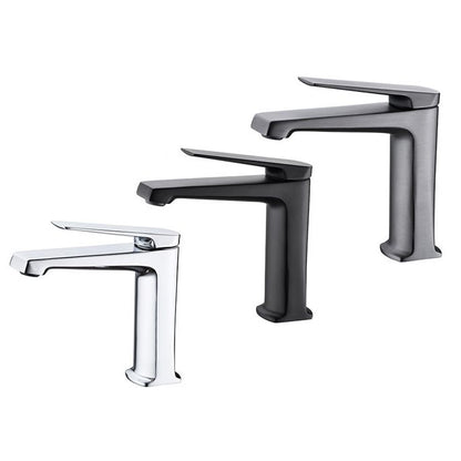 Rynx | Modern Centerset Sink Faucet Solid Color Copper Faucet for the Bathroom