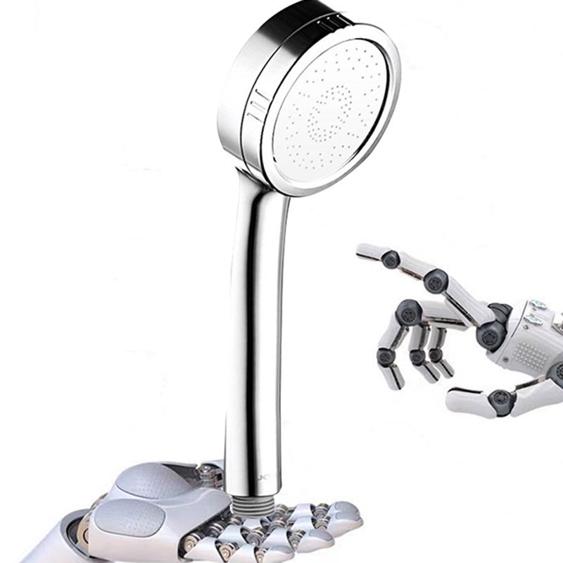 Rynx | Modern hand shower head 5 spray patterns Chrome Round Wall mounted shower head