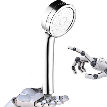 Rynx | Modern hand shower head 5 spray patterns Chrome Round Wall mounted shower head