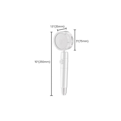 Rynx | Modern Handheld Showerhead 3 Spray Round Metal Shower Heads