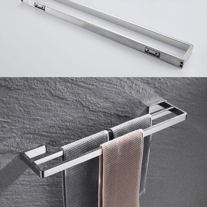 Rynx | 5-piece modern bathroom accessories as a single item or in a set Polished chrome bathroom set
