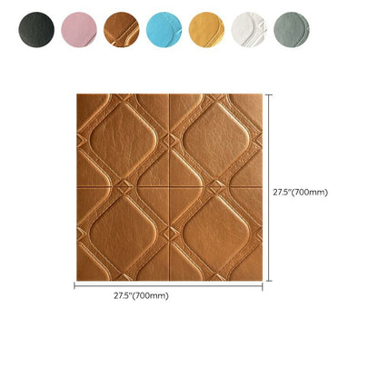 Rynx | Modern Tin Backsplash Panel Smooth Styrofoam Wall Ceiling