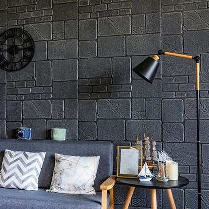 Rynx | Modern Wall Covering 3D Brick Peel and Stick Waterproof Wall Covering