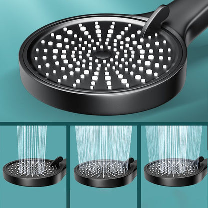Rynx | Contemporary Round Shower Head Pure Color Handheld Shower