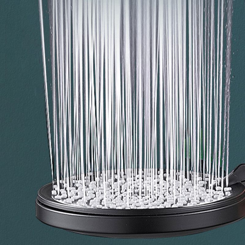 Rynx | Contemporary round shower head in solid color handheld shower head for the bathroom
