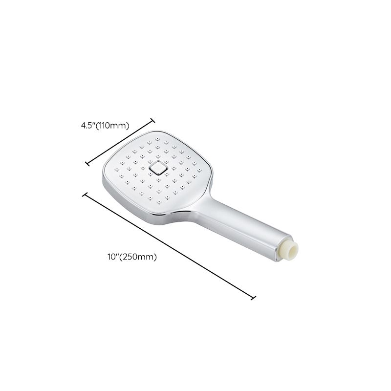Rynx | Square Handheld Shower Head Modern Wall Mounted Handheld Shower Head