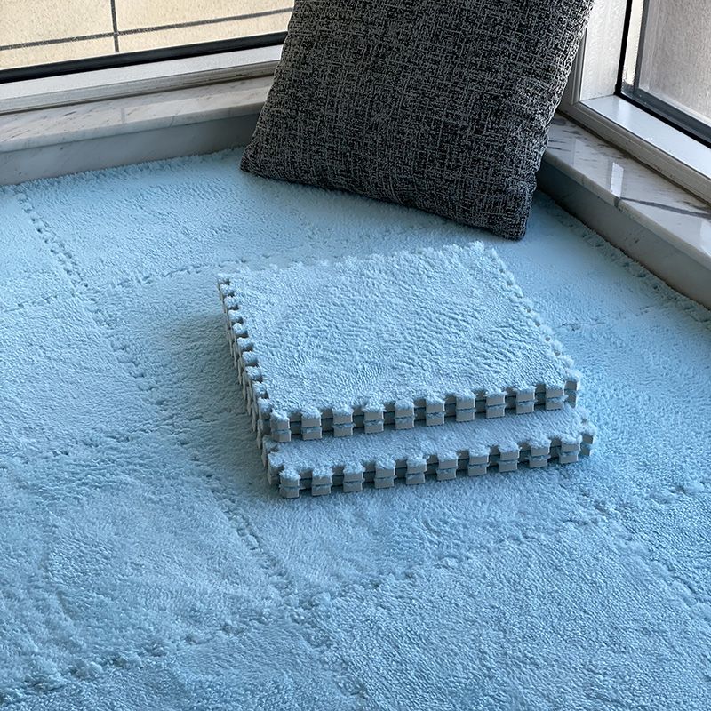 Rynx | Modern carpet tiles level loop snap system square bedroom carpet tiles