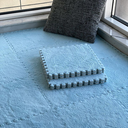 Rynx | Modern carpet tiles level loop snap system square bedroom carpet tiles