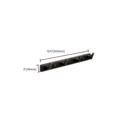 Rynx | Modern Bathroom Set Matte Black Bathroom Shelf Towel Holder Bathroom Accessories Set