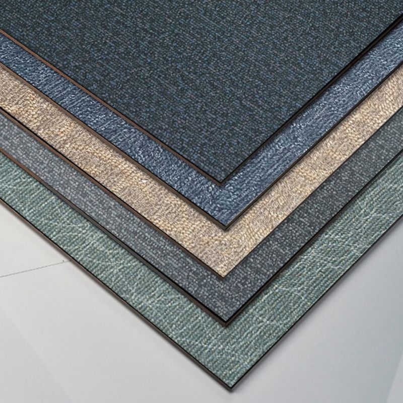 Rynx | Modern fabric look plastic floor water-repellent square edge floor tiles