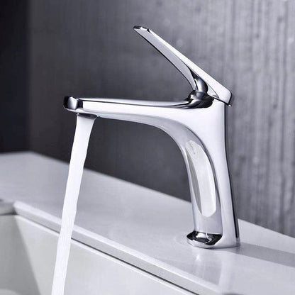 Rynx | Contemporary Copper Vessel Faucet Low Arc Vessel Faucet