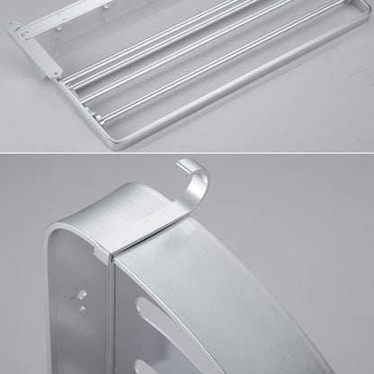 Rynx | 6-piece contemporary bathroom accessory set bathroom shelf/towel bar paper holder included