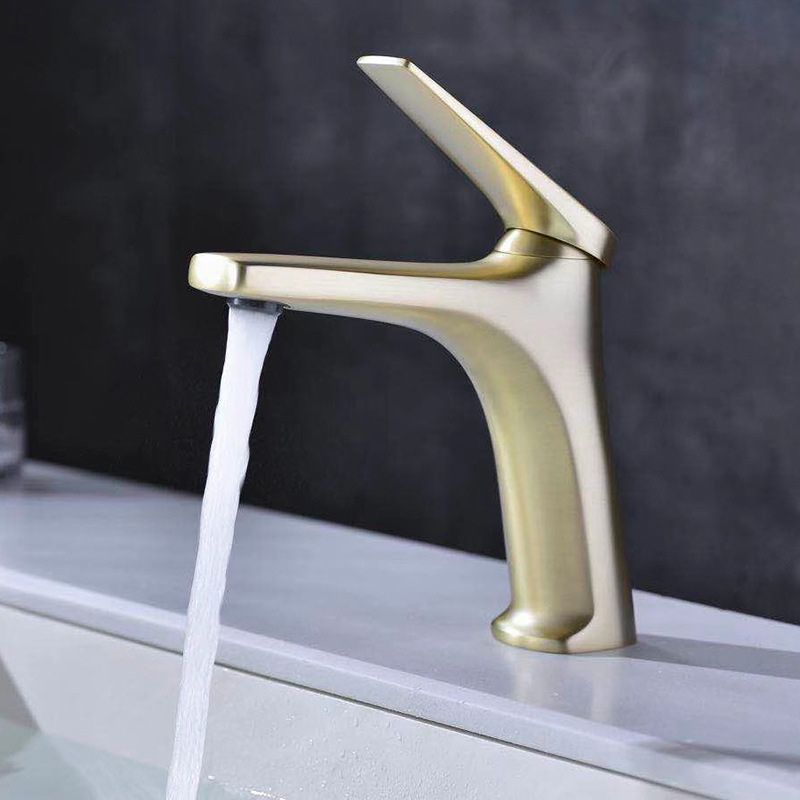 Rynx | Contemporary Copper Vessel Faucet Low Arc Vessel Faucet