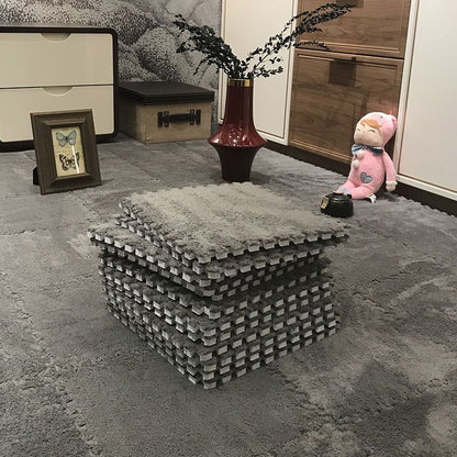 Rynx | Color-Fading-Resistant Carpet Tile Solid Interlocking Carpet Tile