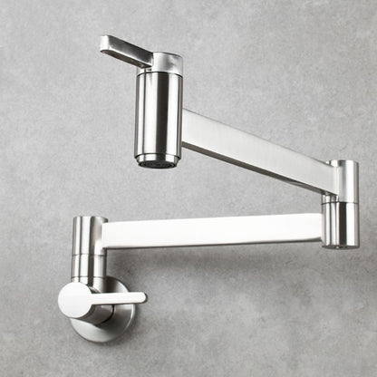 Rynx | Beautiful Wall-Mounted Brass Fixtures Stain-Resistant Wall-Mounted Bathroom Faucet